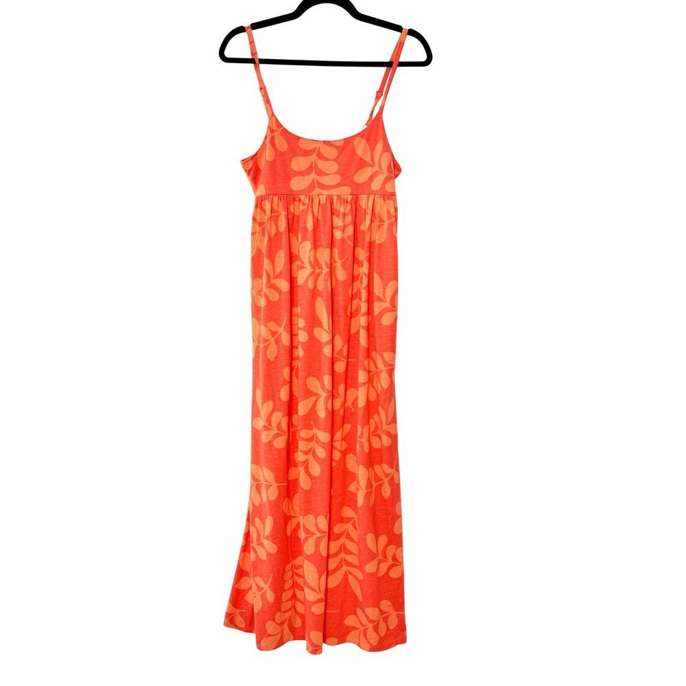 Roxy Orange Printed Maxi Dress